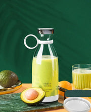 Mini Juice Blender Portable Electric Juicer Bottle 6 Blades Shake Orange Lemon USB Charging Fruit Mixer Fresh Squeezer Machine